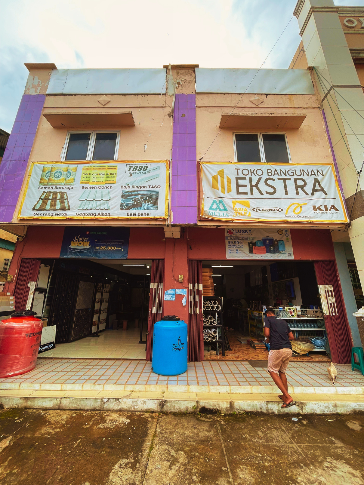 Toko bahan bangunan palembang